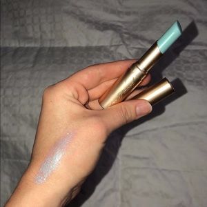 “unicorn tears” lipstick by too faced